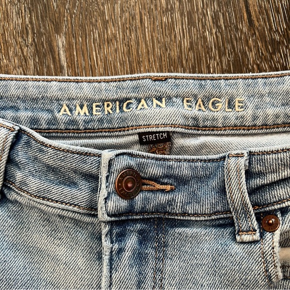 American Eagle Distressed Denim Women’s Mom Jeans Size 4 - Picture 9 of 12